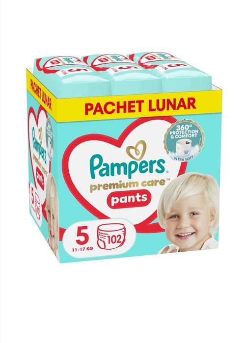 102 бр pampers premium pants 5