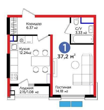 Квартира в новостройке бизнес класса
