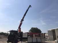 Transport container cu macara 1250ron /cursa