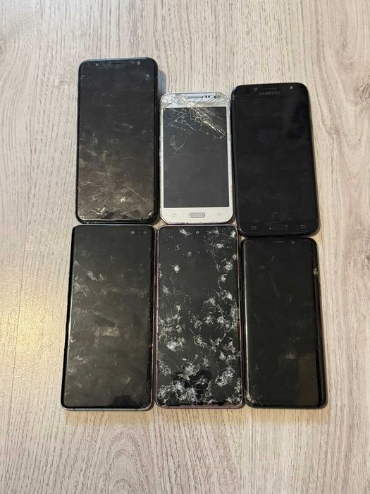 Lot 6 telefoane Samsung – pentru piese sau reparat