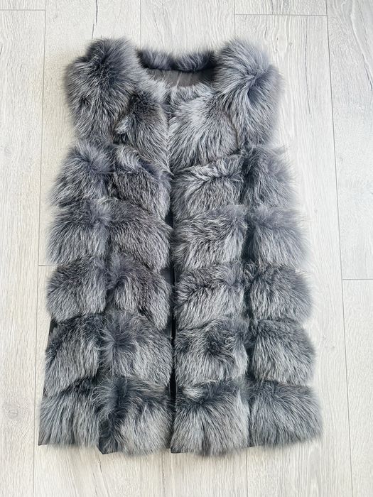 Яке елек и парка естествен косъм от лисица