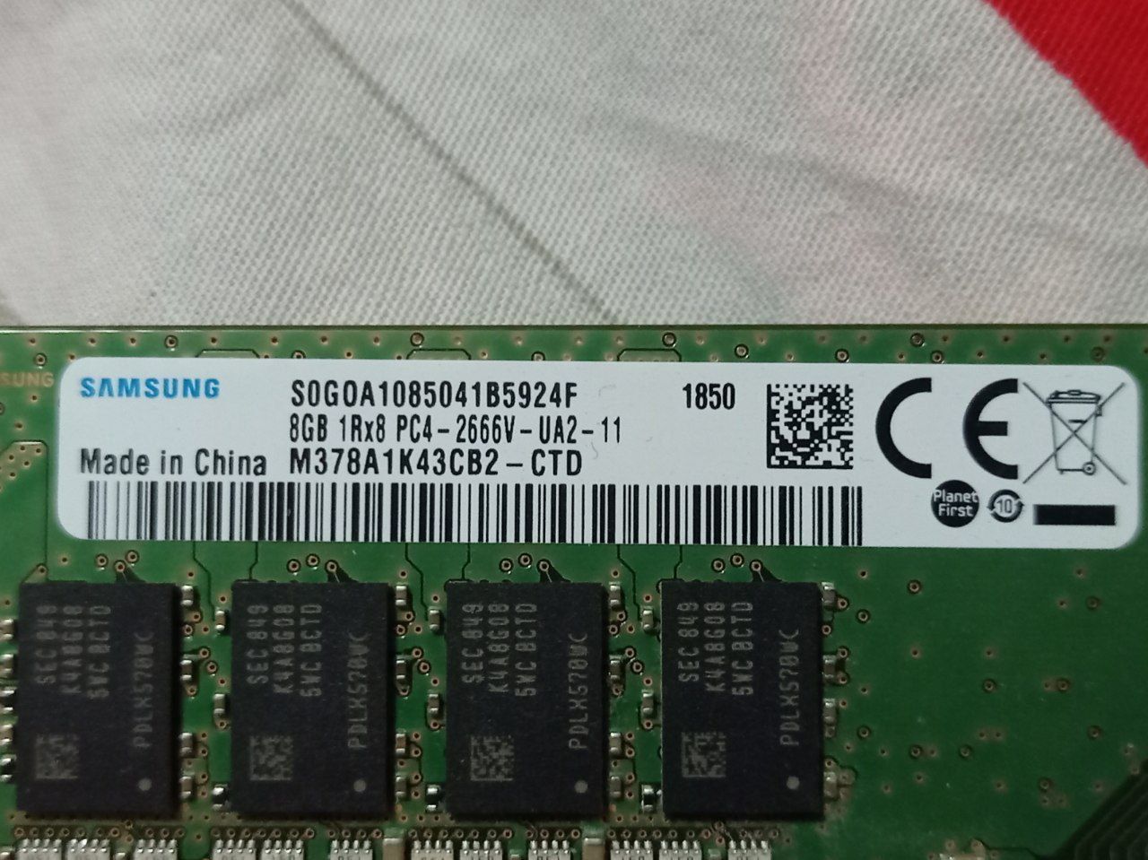 Оперативная память DDR4 8gb