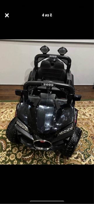 Bugatti bolalar mashinasi masofaviy pultli