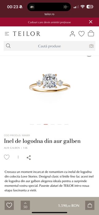 Inel de logodnă de aur, Teilor