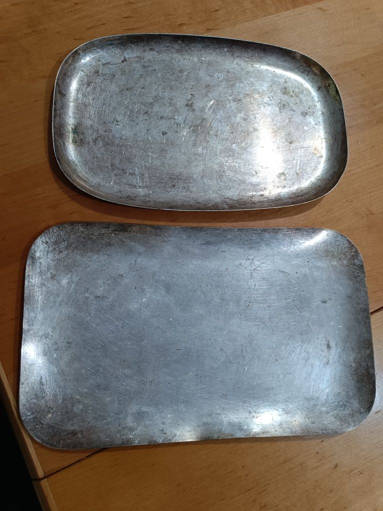 Tăvițe farfurie placata cu argint
