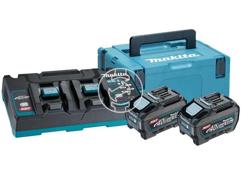 Congelator mobil Makita 50 litri + 2 acumulatori si incarcator dublu
