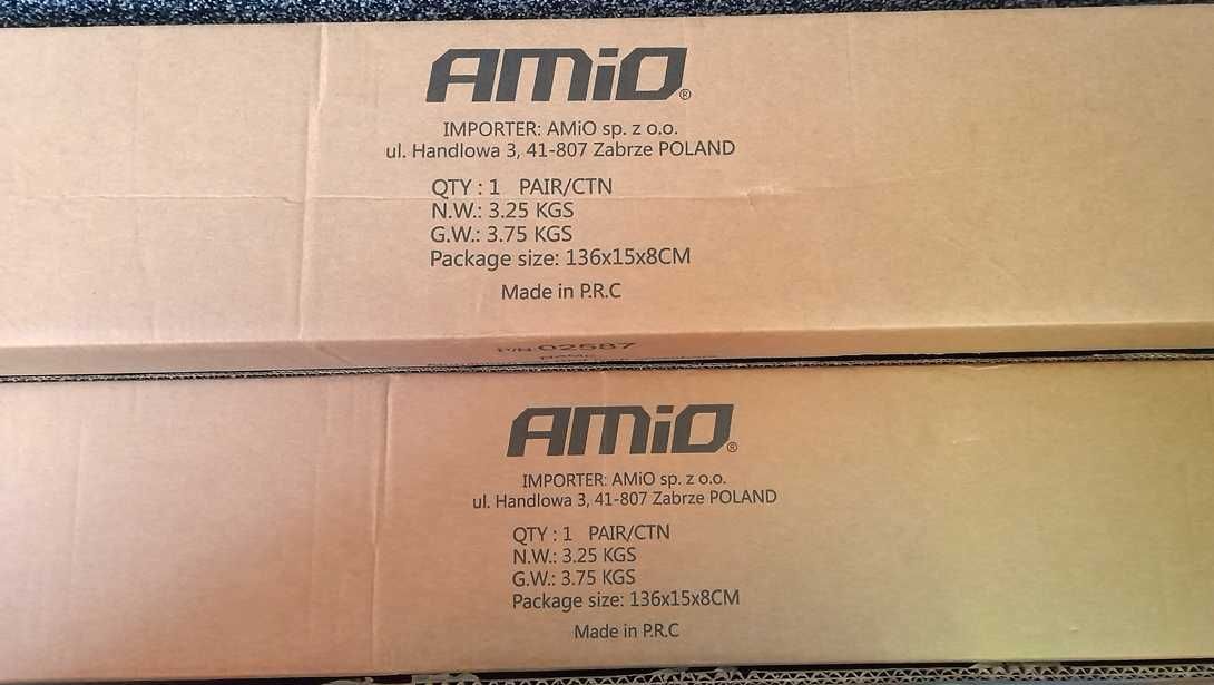 Bare transversale 135 cm - AMIO (pt bare longitudinale DISTANTATE)