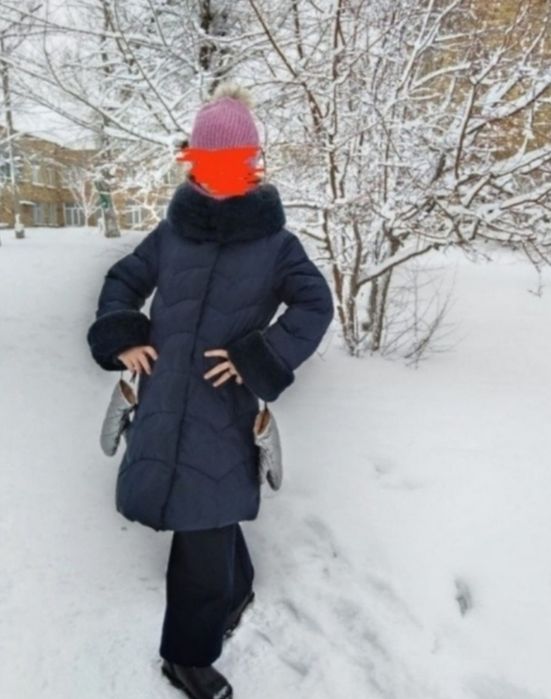 Продам зимний пуховик. Очень теплый,в идеальном состоянии.