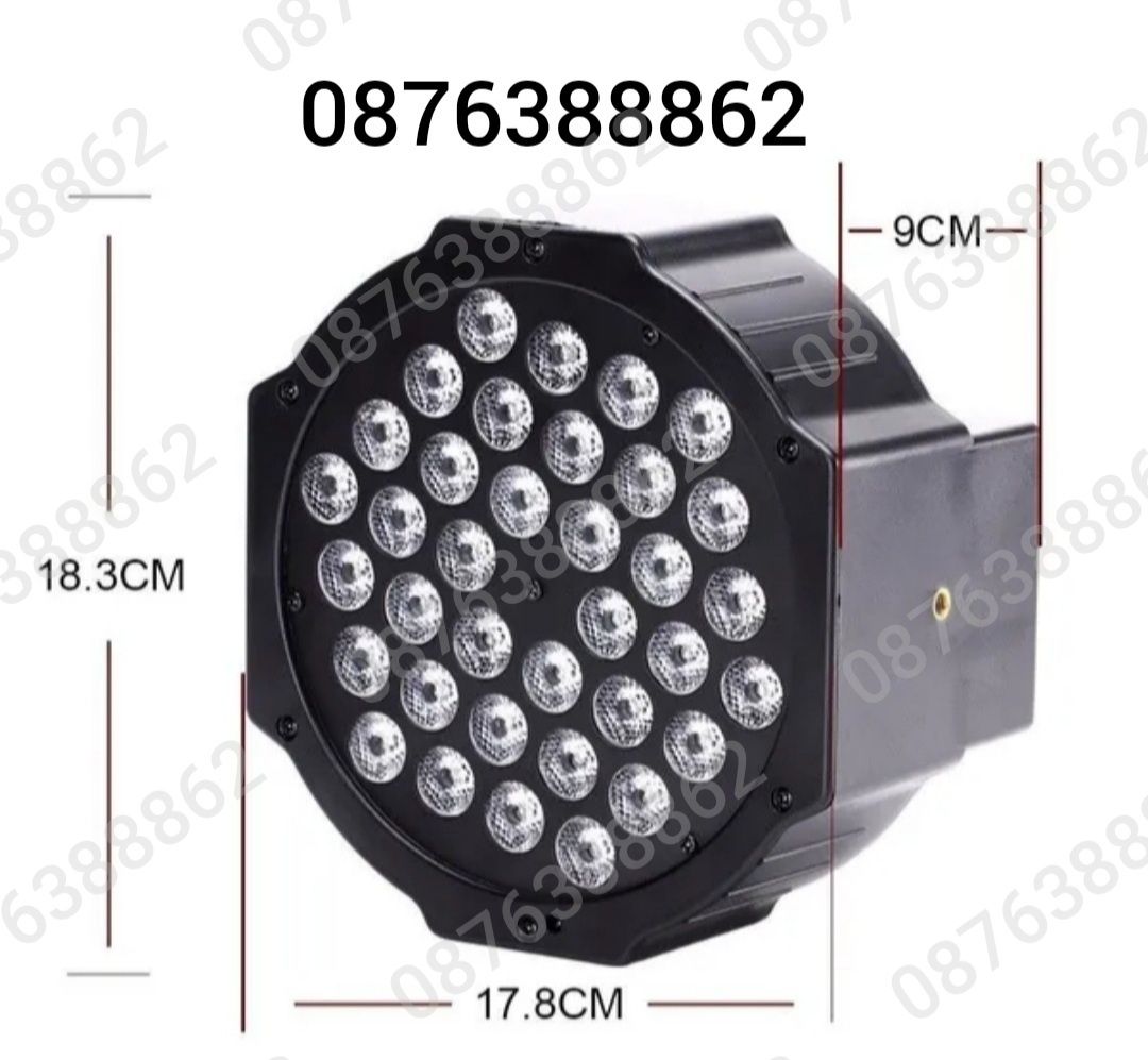 LED мини диско парти,лазер,прожектор,лампа,проектор, 36 Led,RGB,