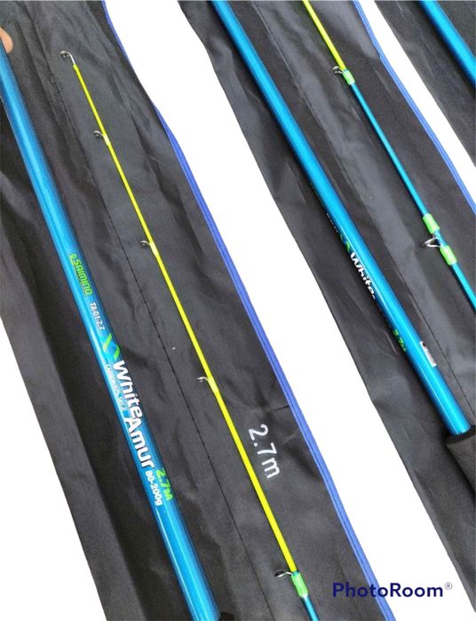 Set 4 Lansete carbon 100 % Barca Dunare SAIMINO 2.7 m