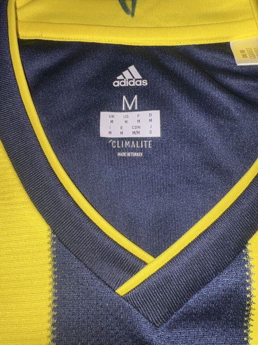 Tricou sport Fenerbahce, albastru-galben, unisex, marimea M