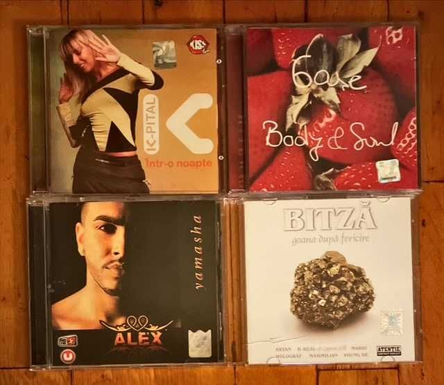 CD pop: M. Anghel, O-Zone, A. Stan, Sexxy, DJ Project, K-Pital, Akcent