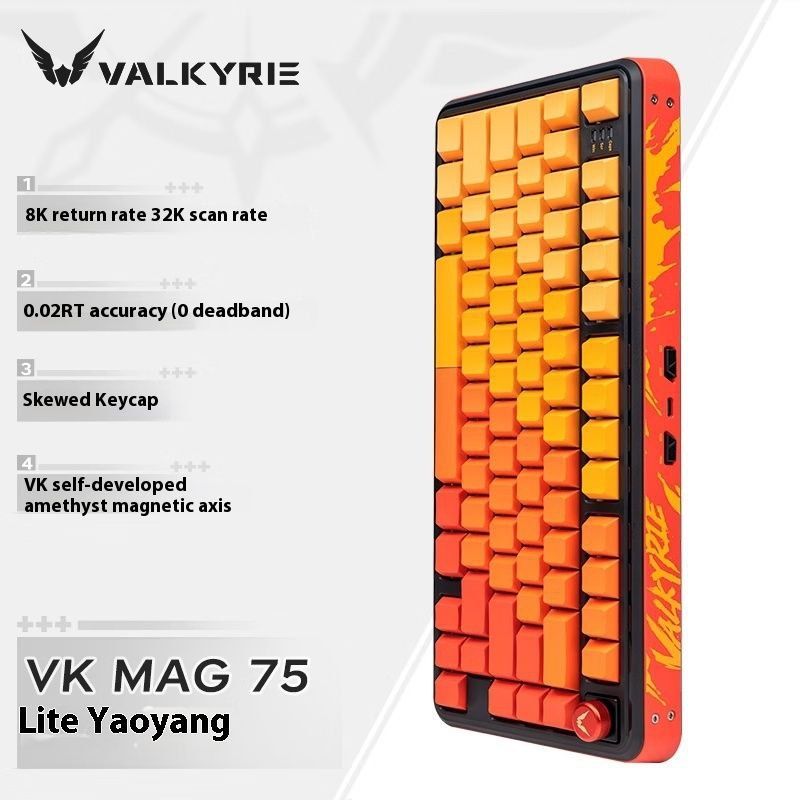 [Клавиатура] VALKYRIE VK75 Проводной USB-A, Bluetooth  5.1,безпроводно