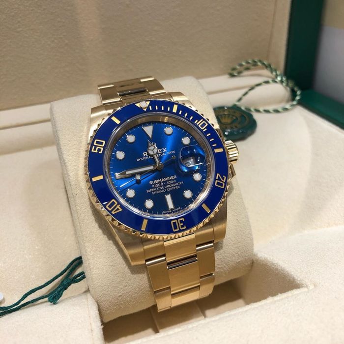 rolex submariner blue dial