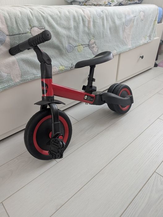 Tricicleta transformabila in bicicleta, Red&Black, Fillikid
2in1 funct