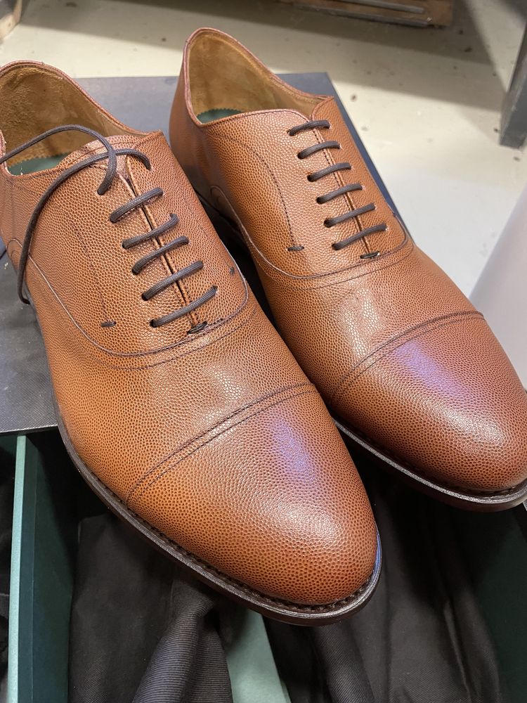 Pantofi piele costum - Massimo Dutti - 45 (Editie limitata NYC)