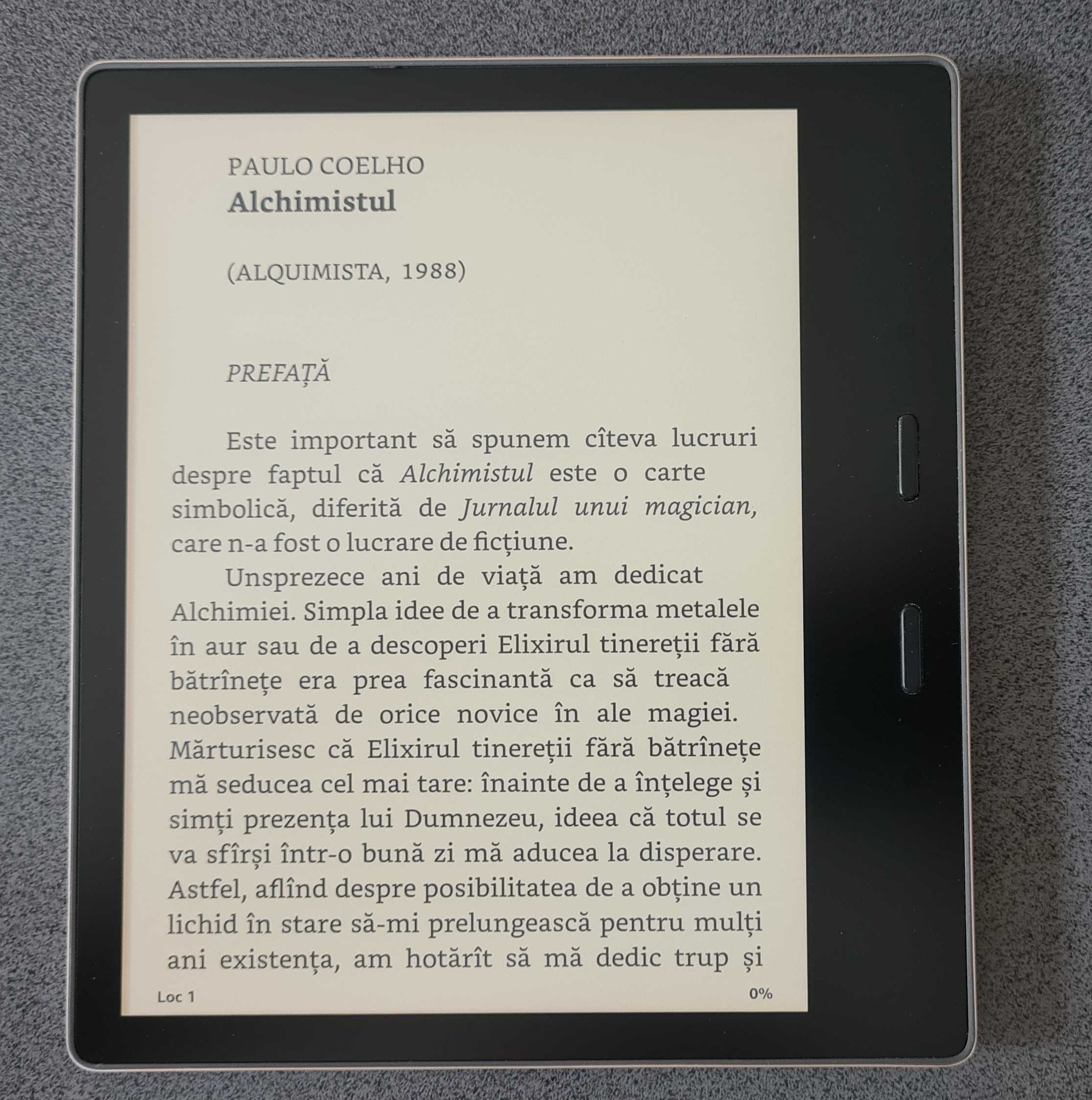Vand Kindle Oasis gen 10 cu 32Gb si ecran 7 inch - nou