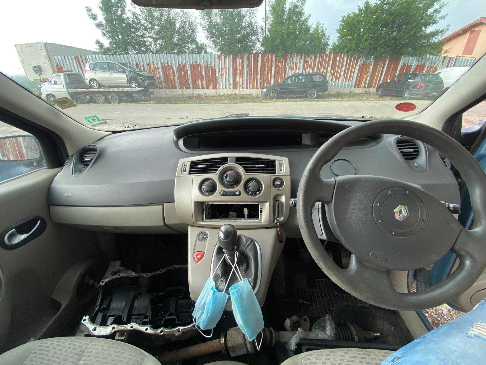 renault megane scenic 1.5 dci на части  рено меган сценик 1.5 дци