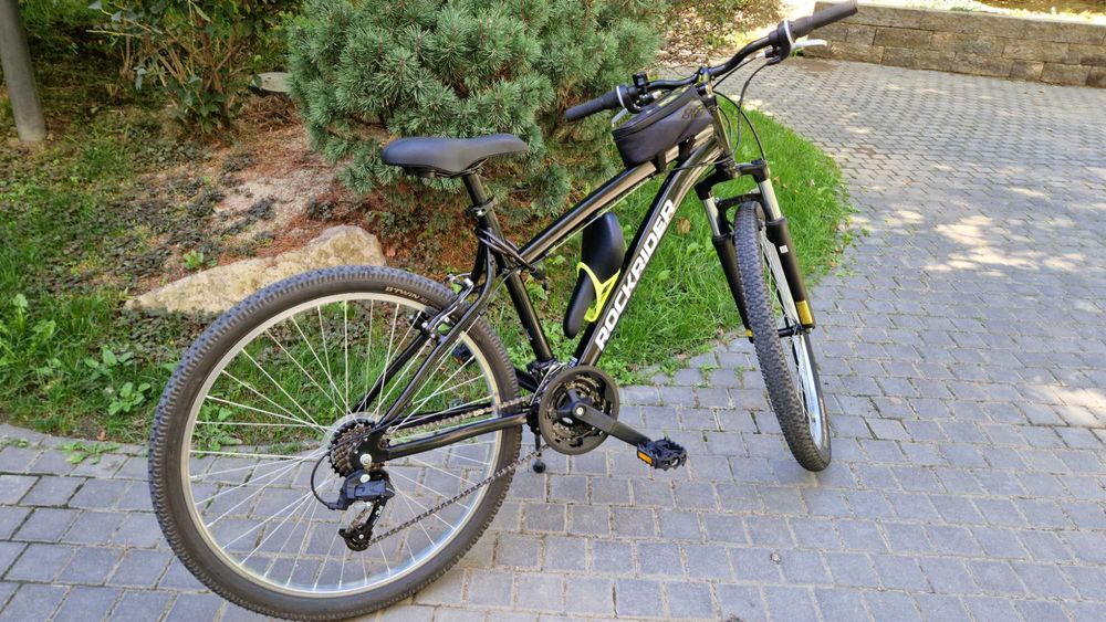 Bicicleta ROCKRIDER ST 50 (negru, stare excelenta)