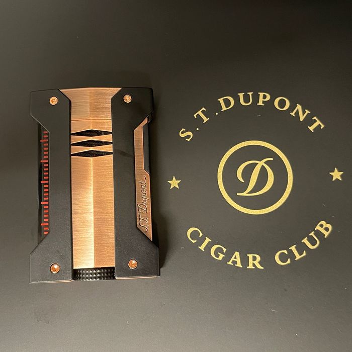 Оригинална запалка ST Dupont DEFI Brushed Copper Гаранция Нова
