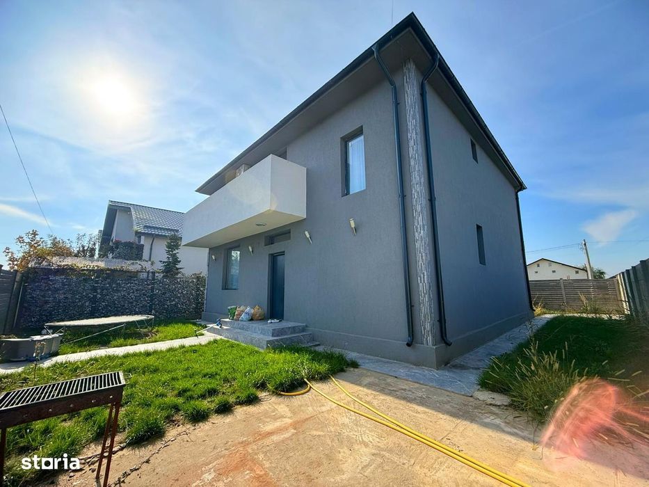 Vila Individuala Mobilata / 4 Camere / 4 Bai / Teren 315 mp