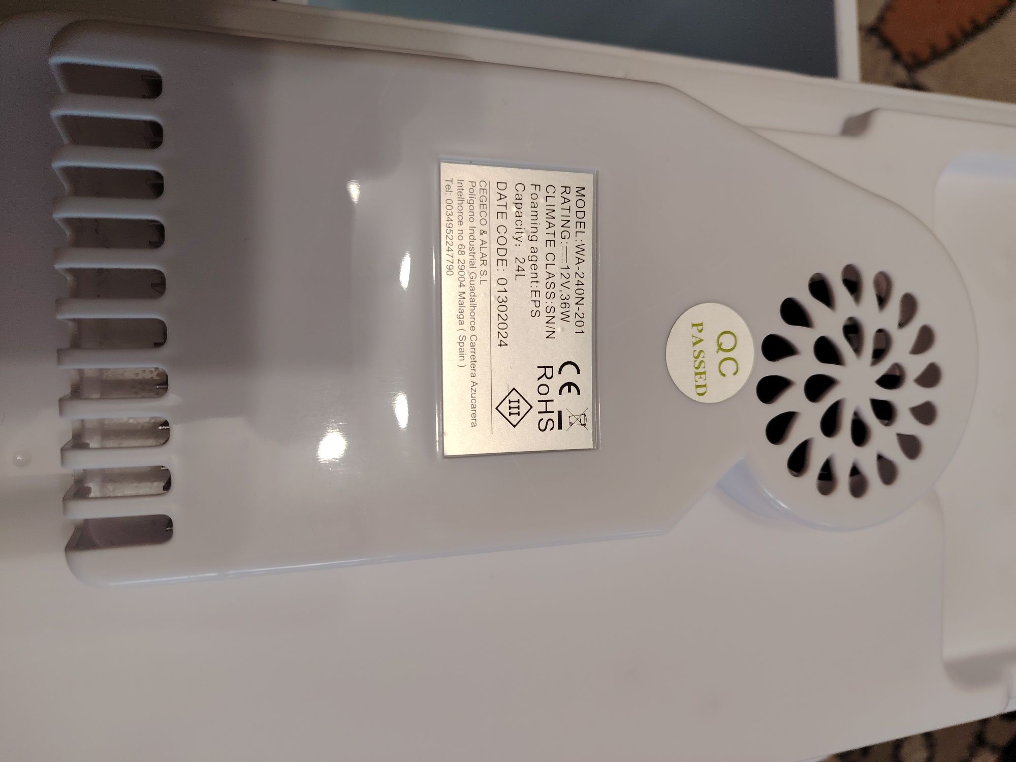 Хладилна чанта 12v/ 24l. Atlantic