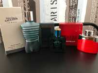 Парфюми от личната ми колекция. Montblanc, Jean Paul Gaultier, Versace