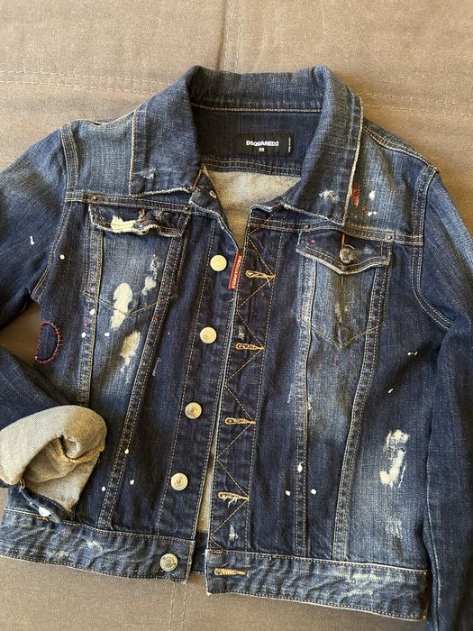 Дамско дънково яке Dsquared