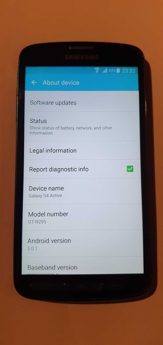 Samsung Galaxy S4 active gt-i9295