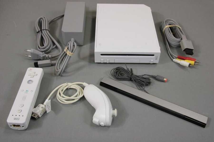 Nintendo Wii полный комплект прошитая
