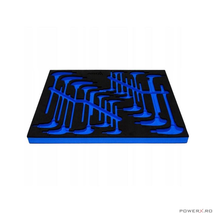 Insertie de spuma pentru scule, burete organizator, Asta