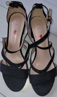 Sandale dama cu sclipici