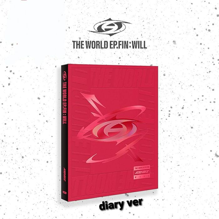 Запечатанный альбом Ateez The World ep.fin:will Diary ver