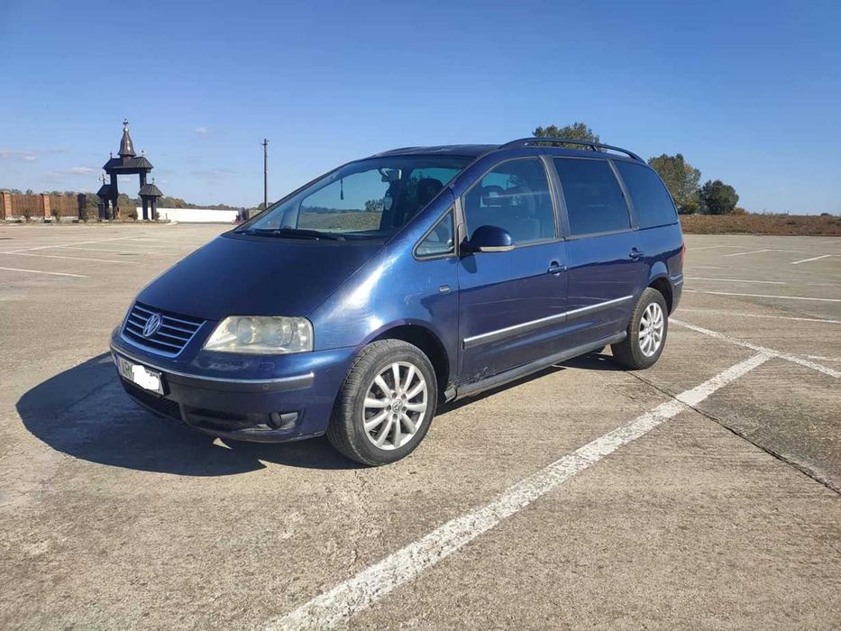VW Sharan 7 locuri, an 2005, motor 1.9 TDI 131 cp, inmatric, fiscal ok