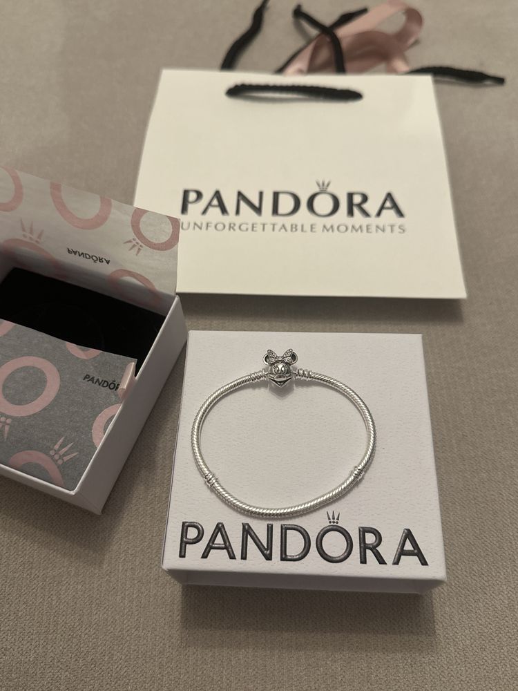 Bratara pandora minnie mouse bratara minnie