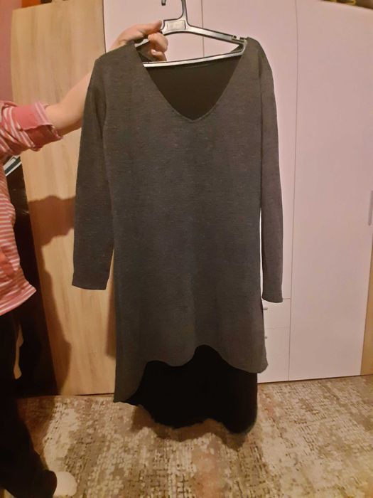 Рокля от еластично плътно трико размери XL-XXL