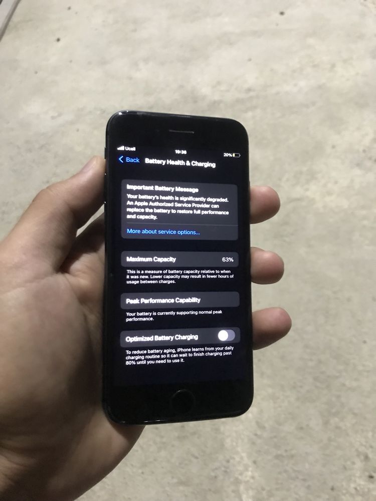 Iphone 8 64GB ideal holat aybi yo
