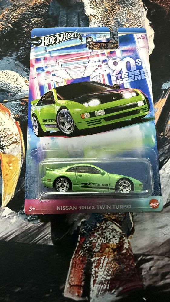 Hot Wheels 90s Street Scene – Пълен комплект (5/5), нови!