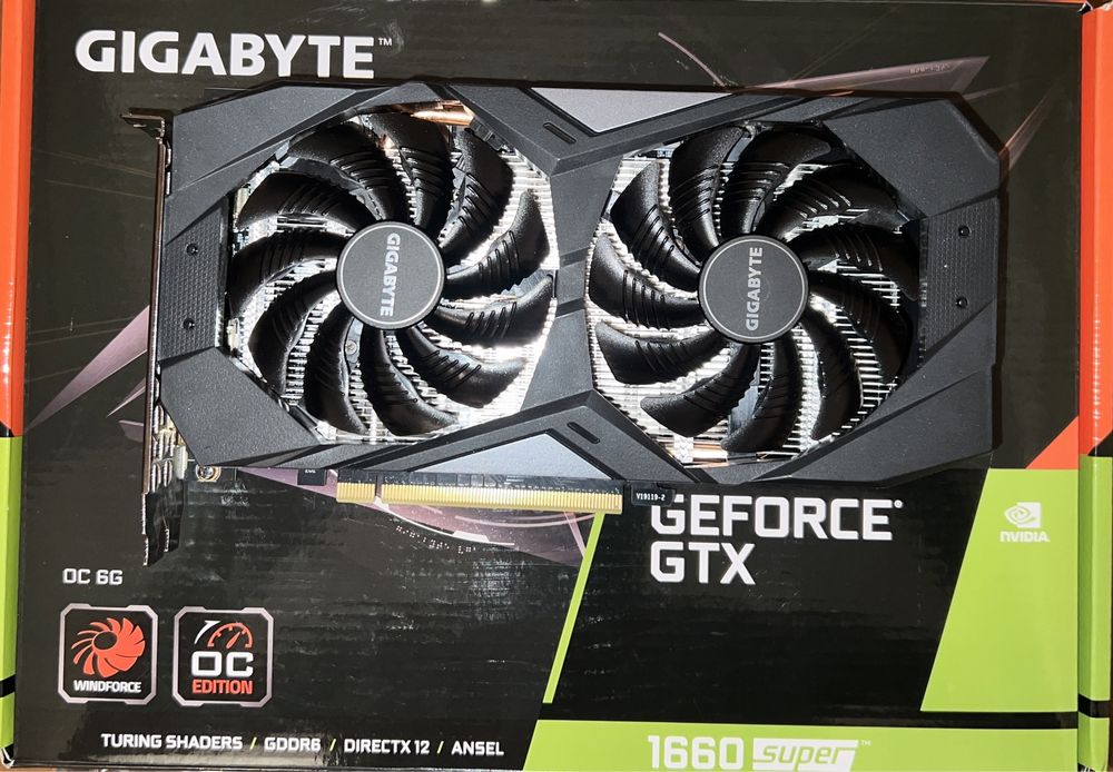 Продам отличную GTX 1660Super 6gb