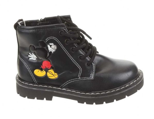 OKAZIE Ghete NOI, bocanci de toamna iarna marca Zara cu Mickey Mouse