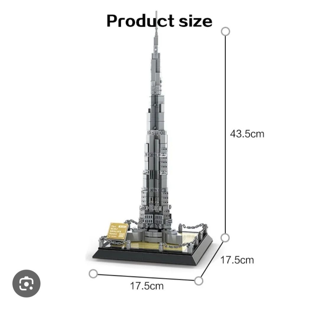 Lego Burj Halifa Wange бренди