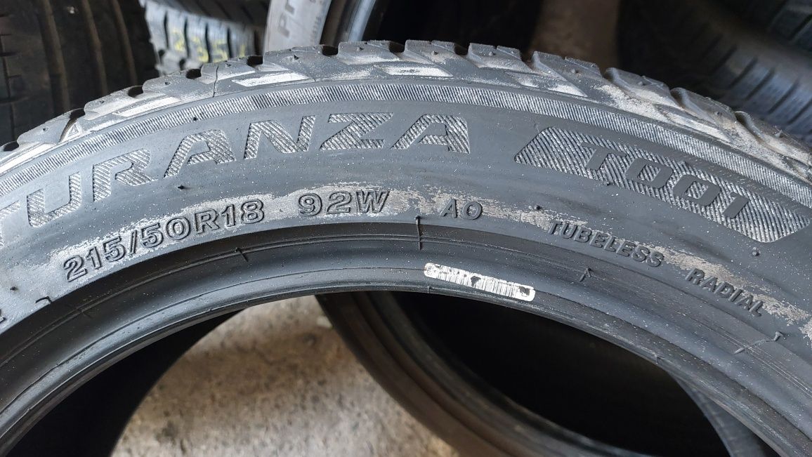 Летни гуми 215/50/18 Bridgestone Turanza T001 4 броя