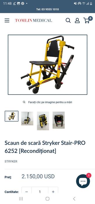 Scaun de scara Stryker Stair-Pro