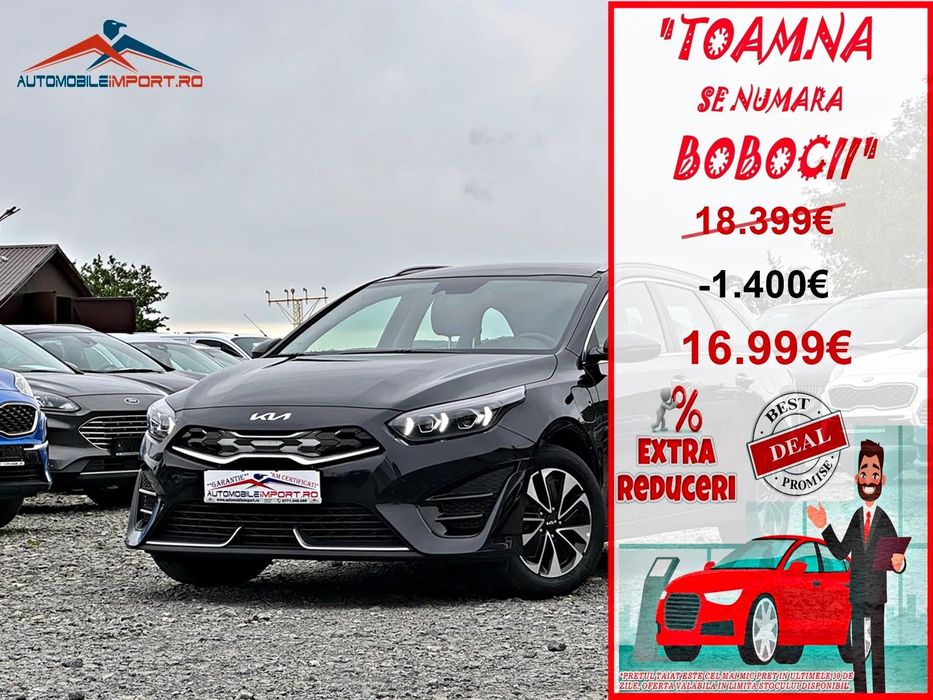 Kia Ceed Plug In Hybrid, Garantie 1 AN, 5 Servicii PREMIUM, Posib. LEASING/RATE