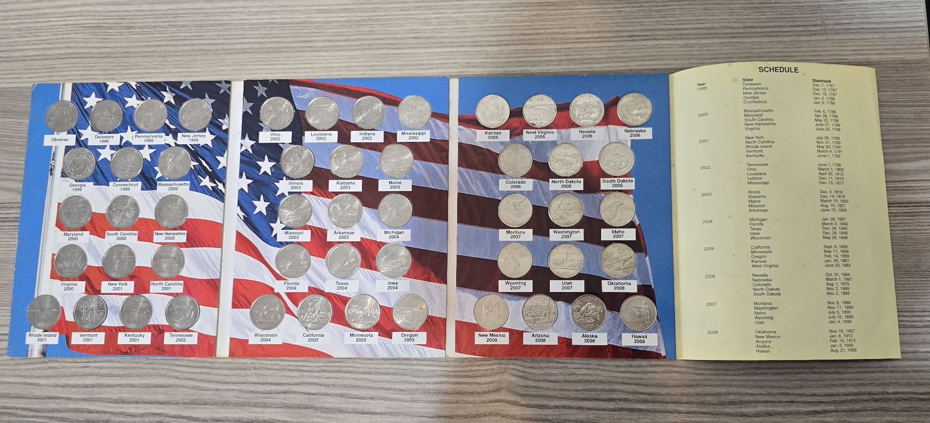 Commemorative Quarters of the United States

Collector's Album 1999 20