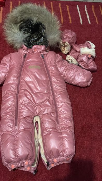 Детский зимний  комбинезон