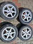 Jante aluminiu 4x100 R15 cauciucuri 185/65r15 Dacia logan, sandero