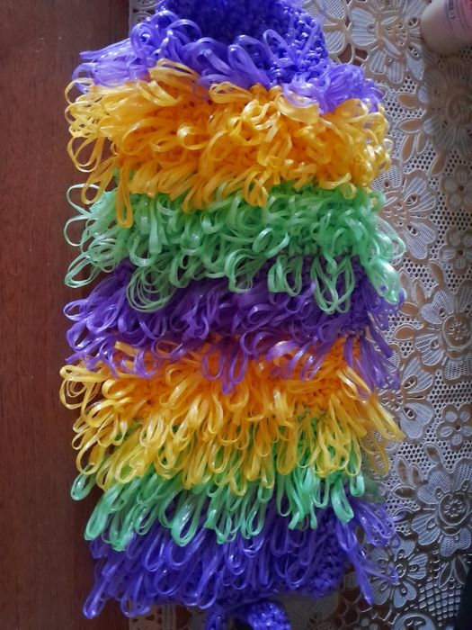 Вехотки-мочалки ручной работы