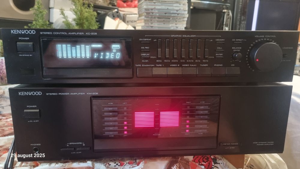 Amplificator/putere+ preamplificator/egalizator Kenwood Kenw