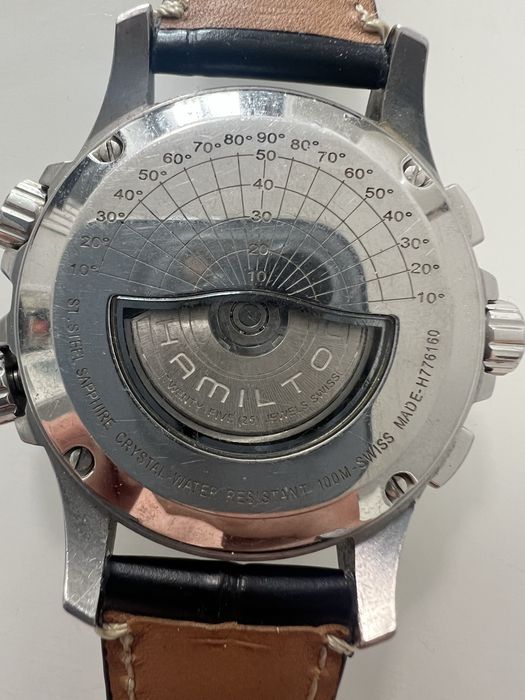 Hamilton Khaki X-Wind Automatic Chronograph, швейцарски